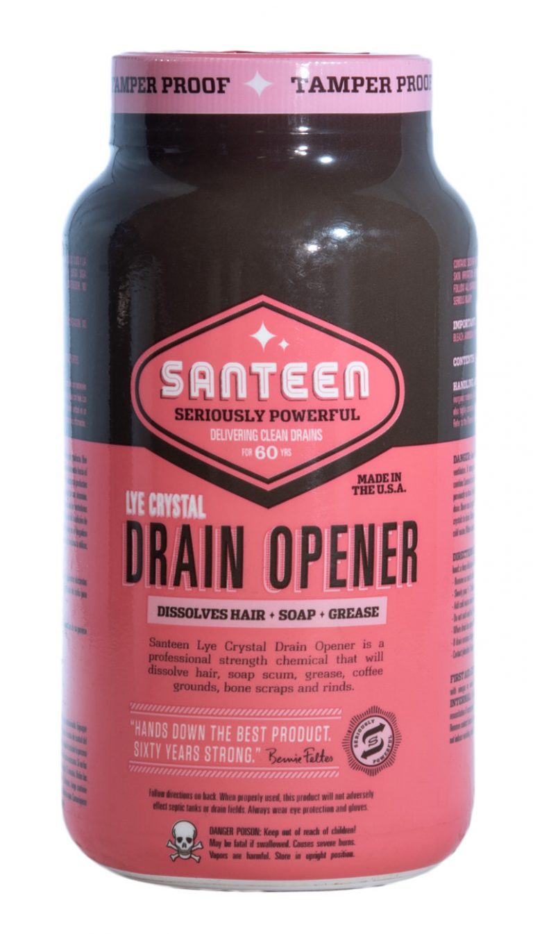 Santeen Crystal Drain Opener Pro Line Chemical & Plastics